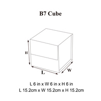 Boîtes cadeaux magnétiques pliantes de luxe pour cadeaux, blanches et noires, en carton rigide personnalisé, boîte cube rigide