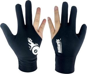 Gants de billard de niveau de billard antidérapants professionnels à trois doigts Gants de billard respirants à séchage rapide - Product Image 6