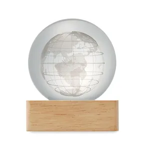 Lampe globe en verre LED personnalisée, décoration de bureau et accessoires, gadgets - Product Image 6