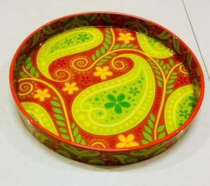 Bandeja DE SERVICIO DE MADERA rectangular de diseñador de hoteles para bodas en casa, para decoraciones navideñas y regalos - Product Image 5