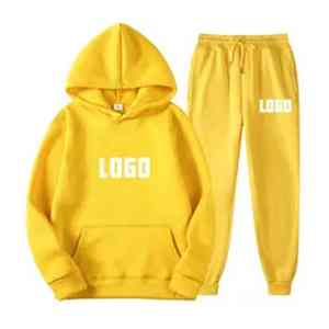 Ensemble de survêtement unisexe pour homme en 2 pièces avec logo personnalisé, motif rayé, 100% polyester, séchage rapide et léger - Product Image 5