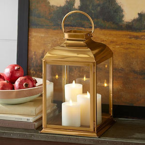Luxury Design Metal <b>Gold</b> Plated Lantern Home Decoration Hanging & Wedding <b>Candle</b> <b>Holder</b> Small Size <b>Gold</b> Finished Decorate - Product Image 6