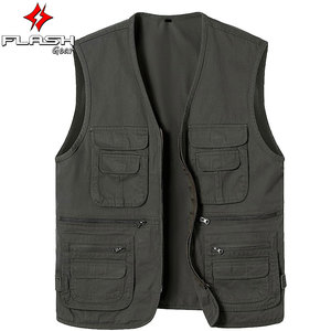 Ropa de trabajo, chaleco, ropa, venta al por mayor, Hi-Vis, topógrafo verde, seguridad, reflectante, herramienta de trabajo para hombres, construcción de logotipo personalizado - Product Image 5