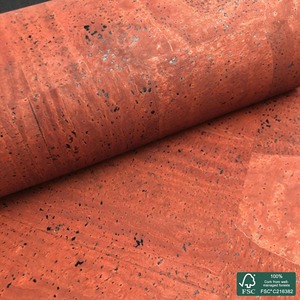 Portugal Imported Cork Fabric Bread Vein Thick Chocolate Cork Pu Leather Sheet for <b>Tote</b> Cosmetic Makeup <b>Bags</b> - Product Image 2
