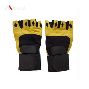 Guantes de gimnasio de entrenamiento de neopreno con logotipo personalizado para hombres y mujeres para levantamiento de pesas - Product Image 1