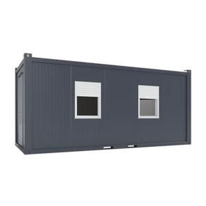 Contenedor prefabricado con dos ventanas para oficina en obra - Product Image 2