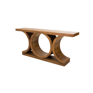 Mesa de pasillo de madera maciza moderna de lujo, lo último en mesa de consola de madera de Acacia ecológica, muebles al por mayor de India - Product Image 1