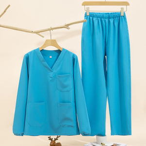 Uniforme médico personalizado enfermería Joggers enfermera Hospital uniforme mujer Top Scrub traje mujeres uniformes conjuntos de moda - Product Image 2