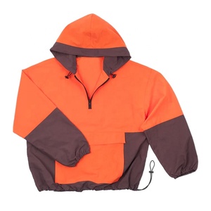 Veste coupe-vent en nylon imperméable de haute qualité, demi-zip, pull-over, pliable, veste de sport pour homme, veste de course, anorak - Product Image 3