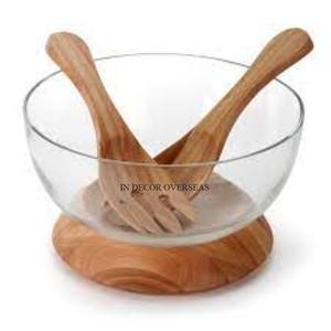 Gold Plated Hammered Texture Top And Base For Round Shape Premium Quality <b>Wooden</b> <b>Fruits</b> And Other Items Serving Bowl Supplies - Product Image 6