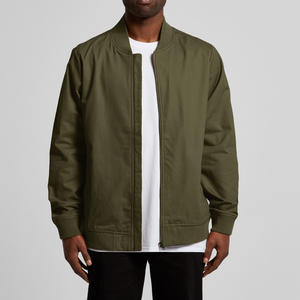 Chaqueta Bomber Varsity de Lona para Hombre, Personalizada, de Alta Calidad, con Logotipo Frontal, Servicio OEM Premium - Product Image 2