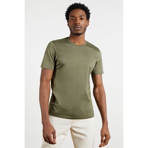 Camiseta larga de algodón 100% de alta calidad con estampado Digital personalizado Unisex con cuello en V holgado Anti-retráctil - Product Image 1