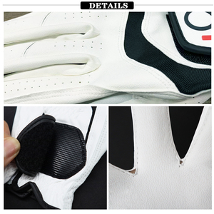 Gants de golf en cuir véritable de conception professionnelle, respirants, légers, de haute qualité, antidérapants, pour le sport, vente chaude - Product Image 4