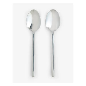 <b>Travel</b>-ready Flatware Set Knife Fork Spoon Cutlery Set Stainless Steel Unique Handle Flatware Silverware Set <b>Mirrored</b> Steel - Product Image 3