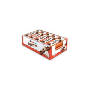 Para Kinder Bueno, barras de chocolate agridulces importadas, forma sólida con ingrediente de nuez, sabor y textura consistentes - Product Image 3