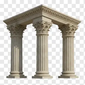 Columnas Sólidas de Mármol Blanco Talladas a Mano para Uso Arquitectónico Interior y Exterior Moderno - Product Image 4