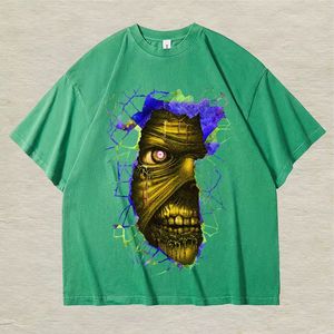 Directo de fábrica, venta al por mayor, camiseta personalizable 100% algodón, 250g, impresión Digital de alta calidad, gráfico, lejía, lavado, logotipo personalizado - Product Image 2