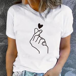 Custom Printed <b>Summer</b> Cotton Baby Tee <b>Ladies</b> Sexy Cropped Tops Women's <b>T</b>-<b>Shirts</b> - Product Image 5
