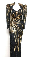 Veste en jean bleu de luxe de haute qualité à broderies et strass pour femmes grandes tailles avec perles pour mariage