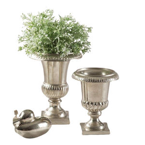 Vase à fleurs en métal en forme de cylindre noir de luxe pour la décoration de mariage, la maison et l'hôtel - Product Image 5