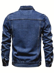 Meilleures tendances de veste en jean pour hommes Distressed Vintage Stylish and Durable Versatilité Maîtriser le look Vestes en jean pour hommes - Product Image 2