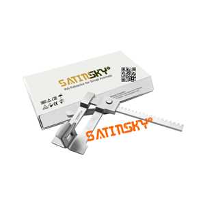 Osteótomos ortopédicos, cuchillo de hueso, osteótomos de hueso curvos rectos, instrumentos ortopédicos veterinarios, autoclavables - Product Image 5
