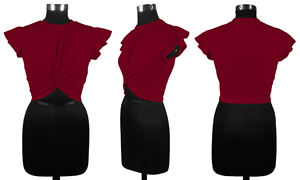 Top Designer Party Wear High Demand Fancy Red Western & Regular Red Indian Style Accesorios de ropa Suministro mundial India - Product Image 6