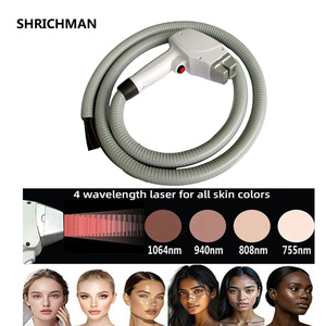 लेजर हैंडपीस असेंबली 808nm 12 बार आउटपुट 100w और पेशेवर सौंदर्य प्रणाली बिल्डरों के लिए पानी ठंडा - Product Image 1