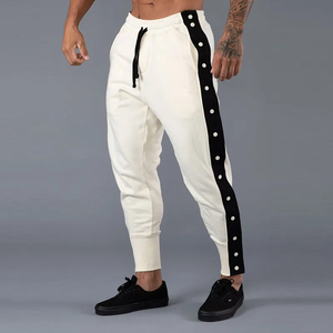 กางเกงจ็อกเกอร์ผู้ชายผ้าสแปนเด็กซ์แห้งเร็ว ขายส่ง รับสกรีนโลโก้ กางเกงออกกำลังกาย ฟิตเนส เล่นกีฬา ลำลอง มีเชือกผูกเอว - Product Image 2