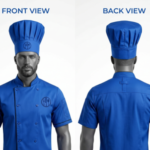 Gorro de Chef para Hombre, Premium, Amarillo, Algodón y Poliéster, 220 GSM, Transpirable, Ajustable, con Logotipo Bordado Personalizado, Unisex - Product Image 2