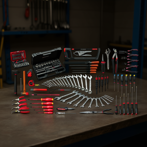 Juego de Herramientas de Mantenimiento Industrial Facom de 165 Piezas con Bandejas de Espuma Incluidas - Product Image 3