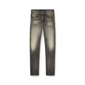 2025 pantalones vaqueros para hombre, pantalones vaqueros rasgados desgastados, ropa de calle ajustada a la moda, pantalones vaqueros azules para hombre, ropa informal, superventas - Product Image 1