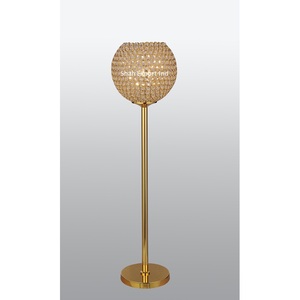 Candelabro de copa de cristal de Metal decorativo único, centro de mesa, decoración de eventos de boda de Color plateado - Product Image 3