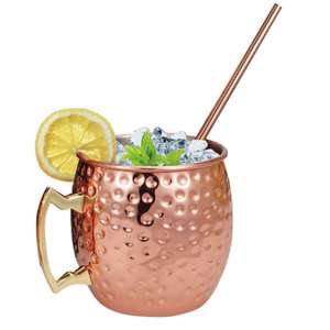 ถ้วยทำด้วยมือราคาประหยัดสำหรับเครื่องดื่มร้อนและเย็นแก้วทองแดงหรูหราถ้วยทำด้วยมือสำหรับห้องครัวการรับประทานอาหารและของขวัญ - Product Image 1