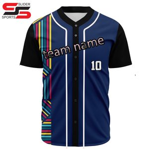 En stock, maillots de baseball personnalisés, uniforme de baseball, vêtements de softball, uniforme de sport pour hommes et femmes, maillot de baseball - Product Image 3