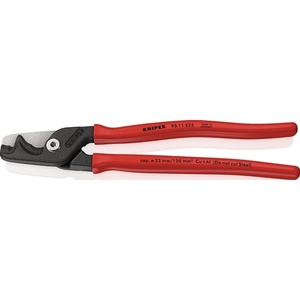 KNIPEX StepCut XL <b>Power</b> Cable Cutter 225mm Length with <b>Brushed</b> Head Coating - Product Image 1
