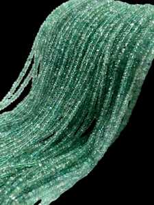 3มม. 4มม. zambian มรกตเหลี่ยมเพชรพลอยลูกปัดอัญมณีสีเขียวธรรมชาติลูกปัดหลวมสำหรับทำเครื่องประดับขายส่งจากโรงงาน - Product Image 6