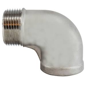 Raccord de tuyau en acier inoxydable 316, coude, 150 psi, filetage NPT mâle x femelle, basse pression, connexion d'extrémité pour systèmes d'eau - Product Image 5