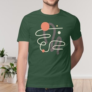 Camiseta de cuello redondo mercerizado de algodón 100% para mujer, Camiseta ajustada de manga larga versátil de Color sólido, figura favorecedora para hombres - Product Image 4