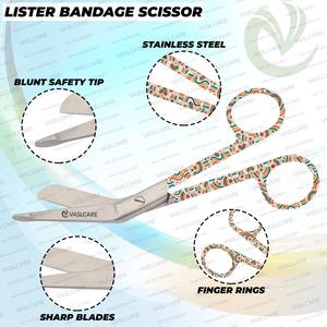 Vaslcare Premium Lot de 3 ciseaux design élégant, source d'alimentation manuelle, pince hémostatique, poignée imprimée, instruments chirurgicaux - Product Image 6