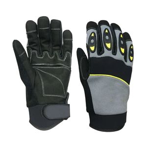 Gants de mécanicien d'hiver doublés de chaleur imperméables isolés par temps froid, antidérapants et durables pour l'extérieur. - Product Image 2