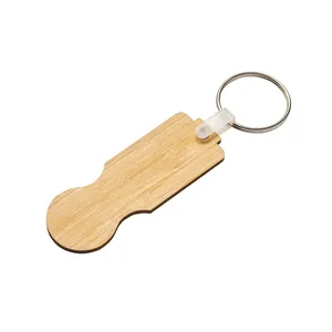 Portachiavi in Bambù Personalizzato per Regali Promozionali - Product Image 3