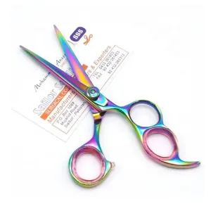 Super Hair Cut Barber Scissors made of Stainless Steel for hairdressing scissors custom Color and Size barber scissor