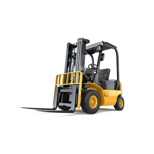 Forklift with tilt function and wide visibility mast for safe handling - Product Image 5