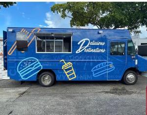 Alta calidad 12ft Food Truck Fabricaction Foodtruck Concession Street Fast Food Trailer Mobile Food Truck Cart con cocina completa - Product Image 4