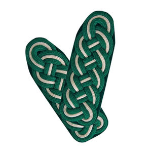 2025 planches d'épaule votre logo pièces jointes d'épaule de qualité supérieure uniforme de taux bon marché - Product Image 6