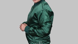 Rehaussez votre garde-robe avec le blouson bombardier unisexe Camouflage Formal Front Logo un mélange parfait de style et de confort - Product Image 2