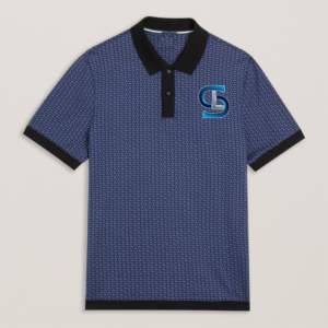 Polos de algodón Spandex elásticos para hombre ajustados y cómodos para negocios informales o ropa deportiva - Product Image 2