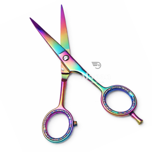 Tijeras de Peluquería Profesionales Multicolor de Acero Inoxidable 4Cr13 para Corte y Peinado de Precisión - Product Image 4