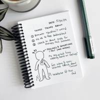 LABON Journal de thérapie en santé mentale Cahier interactif à spirale pour le traitement des séances de conseil et d'auto-réflexion